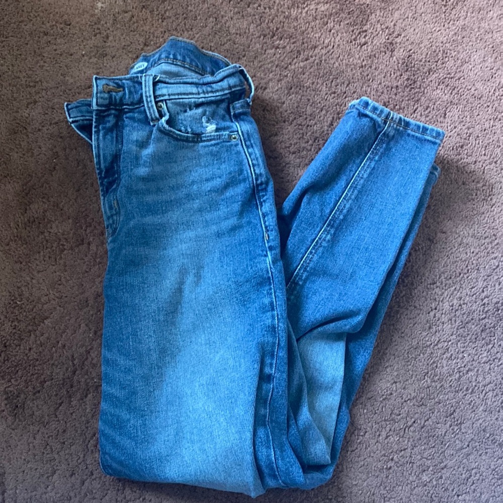 old navy boyfriend extra high rise jeans